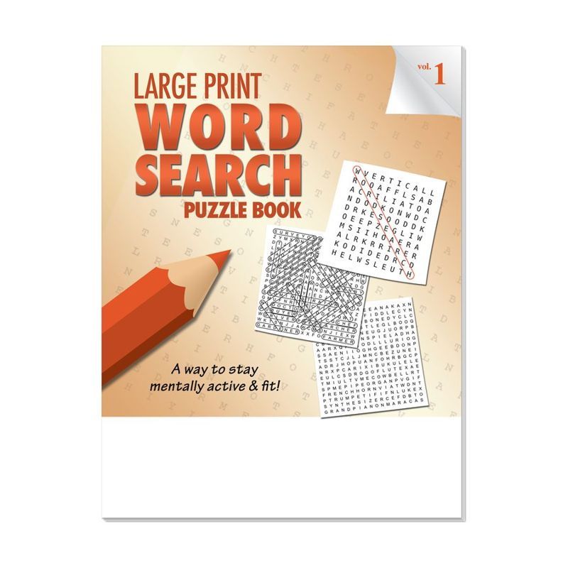 Large Print Word Search Puzzle Book