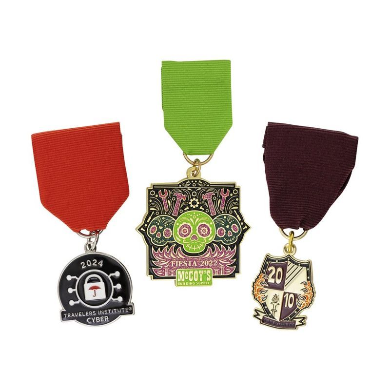 Custom Die Struck Fiesta Medal 2"