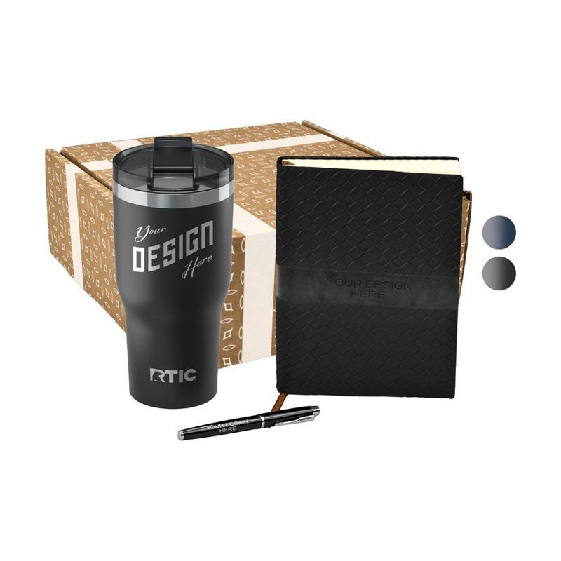 RTIC 30 oz Tumbler and Notebook and Pen Gift Set