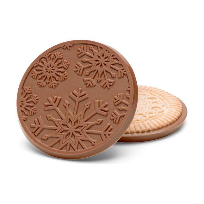 Snowflake Chocolate Sugar Cookie