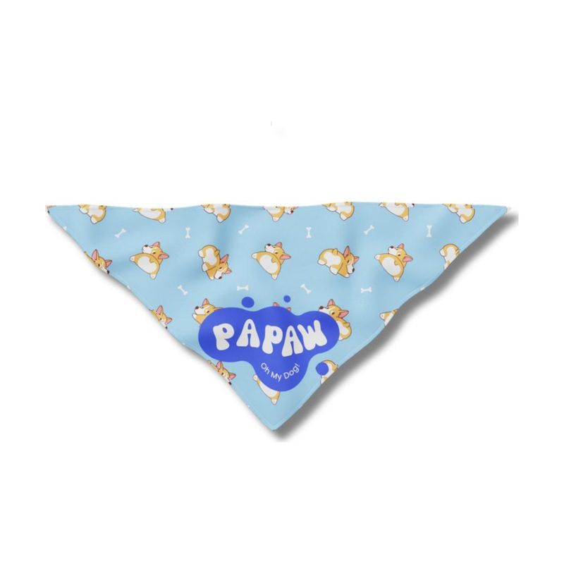 Dog Triangle Bandana 22" x 22"
