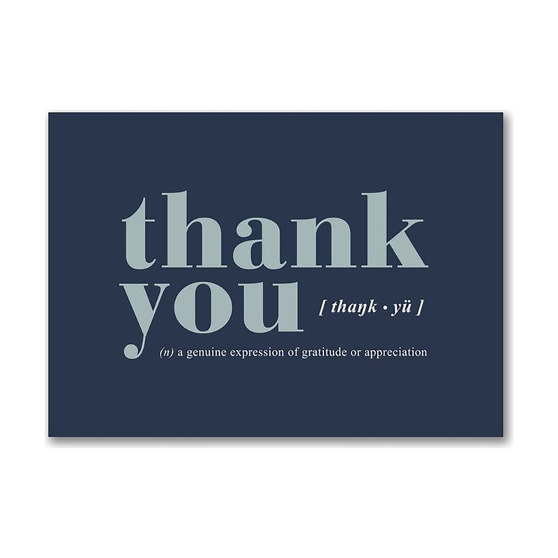Defined Thank You Card