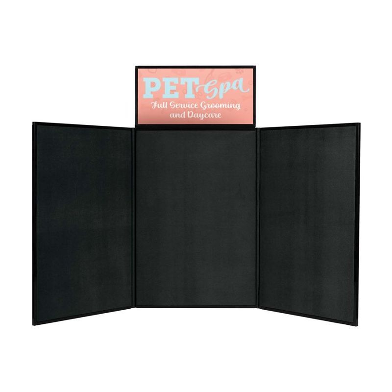 6 ft Fast Trak Display Kit with Header Graphic Panel