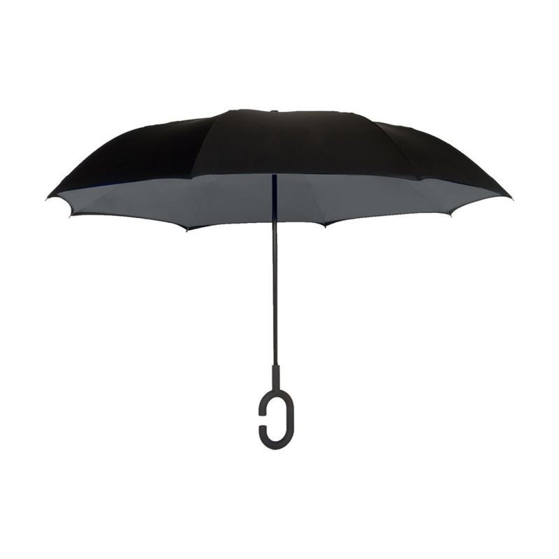 48 in Reverse-Close Manual Stick Umbrella (Solids)