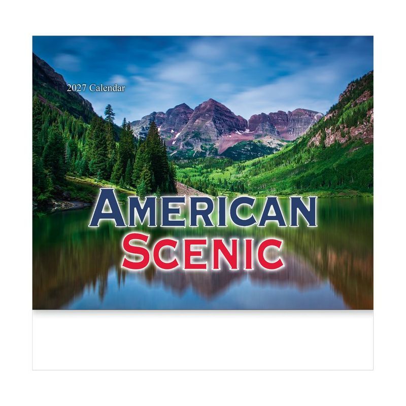 American Scenic Wall Calendar 2027