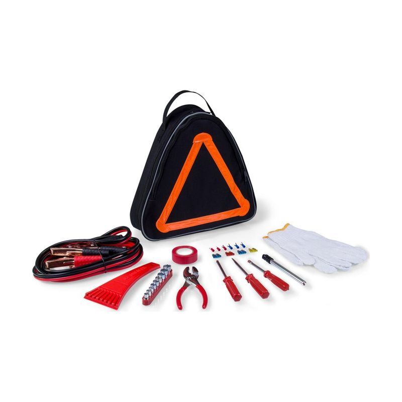 Picnic Time Roadside Emergency Car Kit