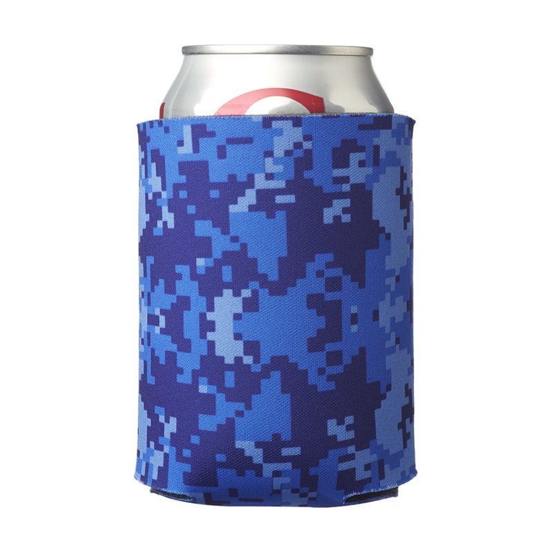 Digital Pattern Foam Can Cooler