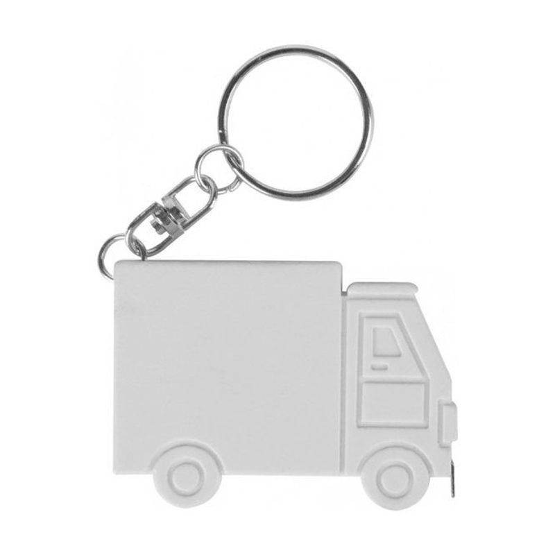 Truck-Shaped Tape Measure Keychain
