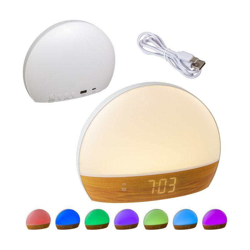 Daybreak Digital Alarm Clock With Sunrise Simulation