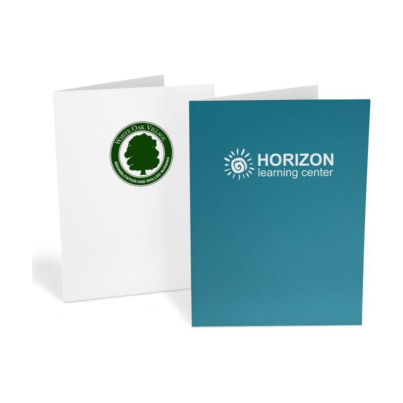 Ink-Printed Presentation Folder, Classic Stock