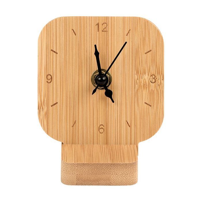 Cade Bamboo Desk Clock