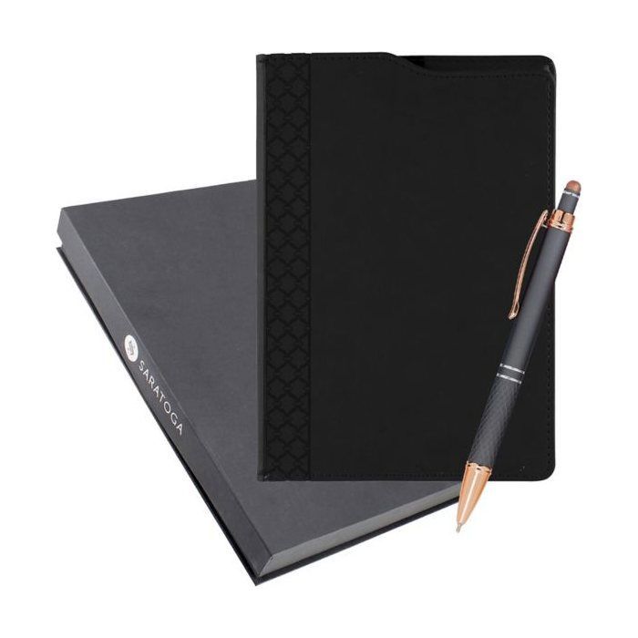 Full Color Montabella Journal and Stylus Pen Set