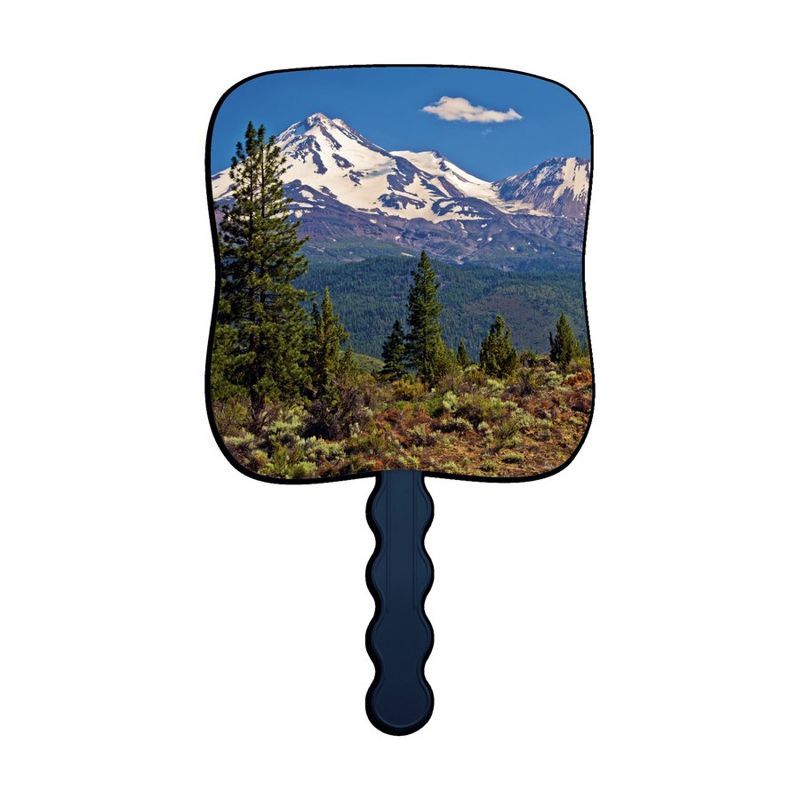 Peak Reflections Pictorial Fan