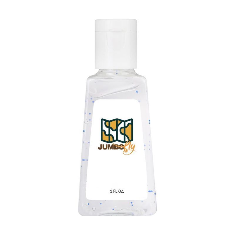 1 oz Triangle Hand Sanitizer with Moisture Beads