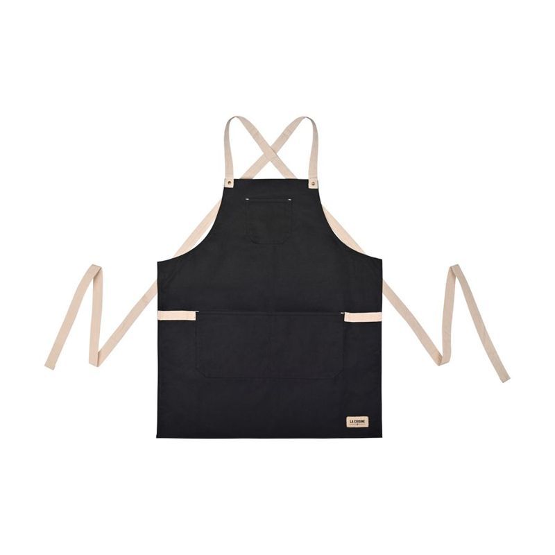 Cross-Back Cotton Prep Apron