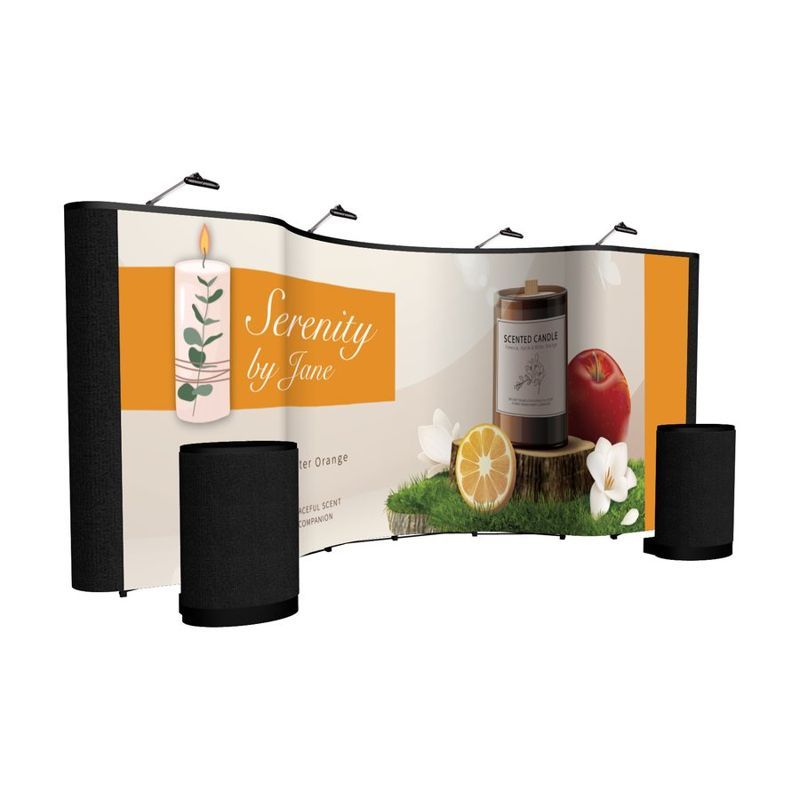 20 ft Combination ARISE Floor Display Kit