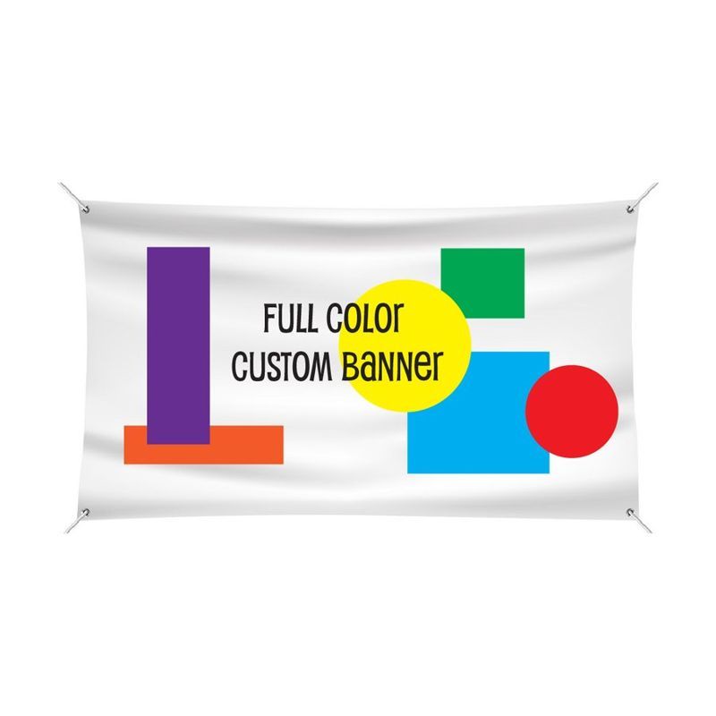 4 ft x 6 ft Indoor Outdoor Vinyl Banner