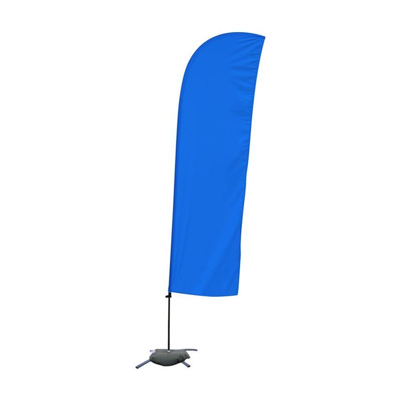 10.5 ft Solid Color Value Blade Sail Sign Kit, Scissor Base