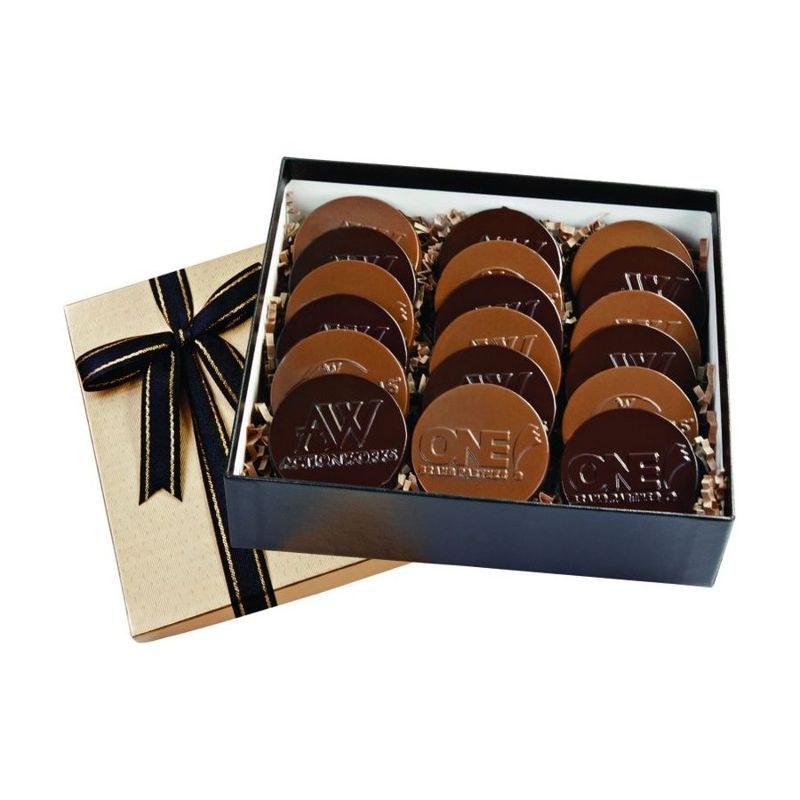Cookie Gift Box with 18 Round Cookies