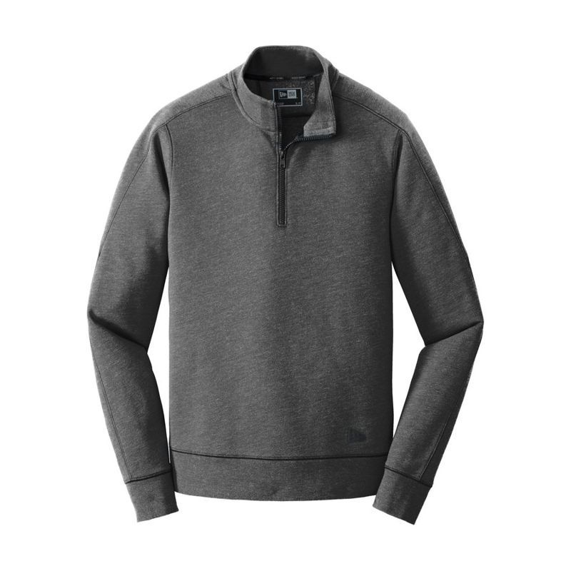 New Era Tri-Blend Fleece 1/4-Zip Pullover