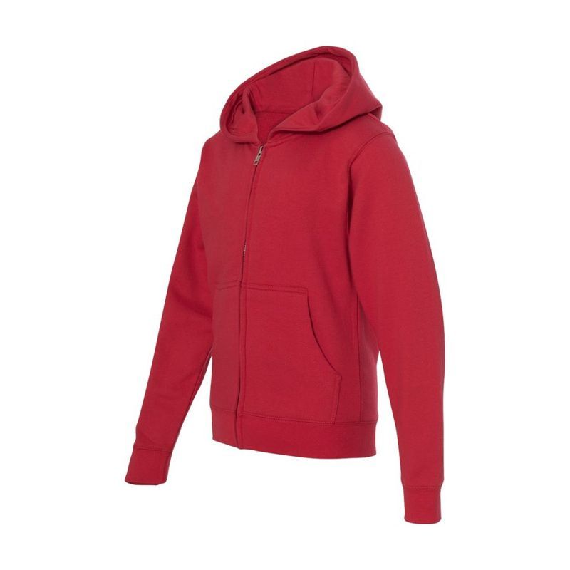 Independent Trading Co. Youth Midweight Full-Zip Hoodie
