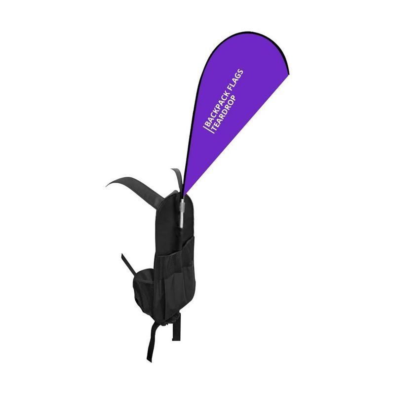 Teardrop Backpack Flag 19.41" x 38.32"