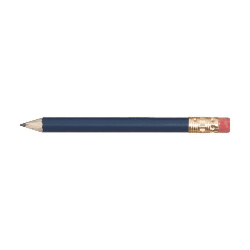 Round Wooden Golf Pencil with Eraser