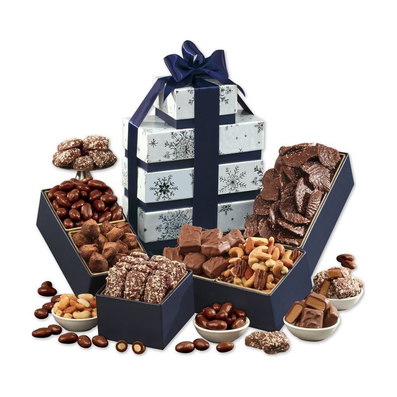 Sweet and Savory Treats Tower