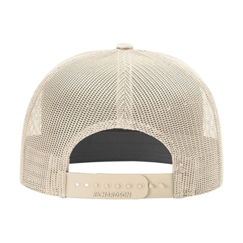 Richardson Printed 7-Panel Flat Bill Trucker Cap