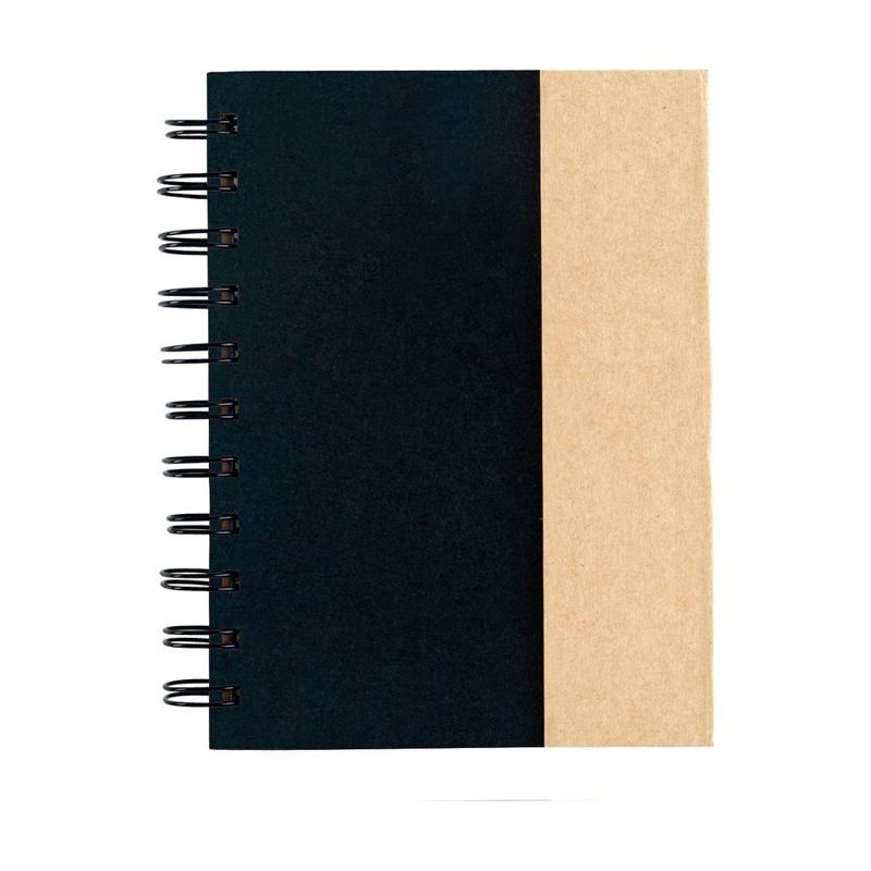 Small Spiral Notebook with Sticky Notes and Flags