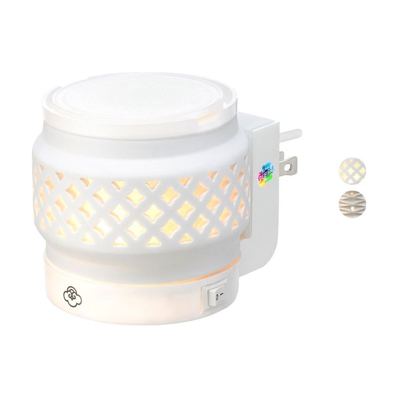 Ceramic No-Spill Wax Melt Wall-Plug Diffuser