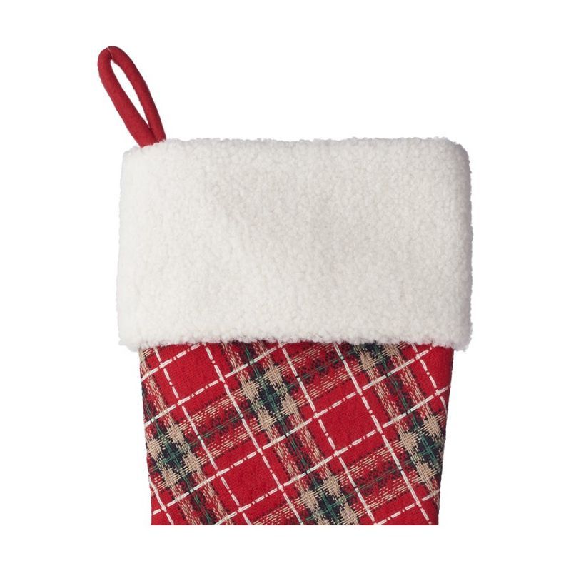 Classic Plaid Christmas Stocking