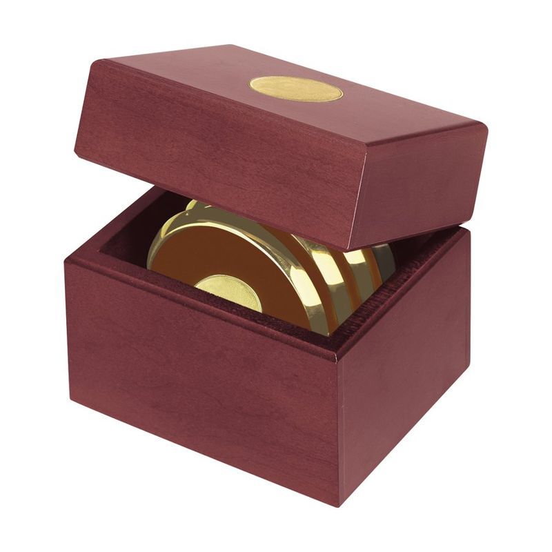 Four Coasters with Solid Cherry Chest