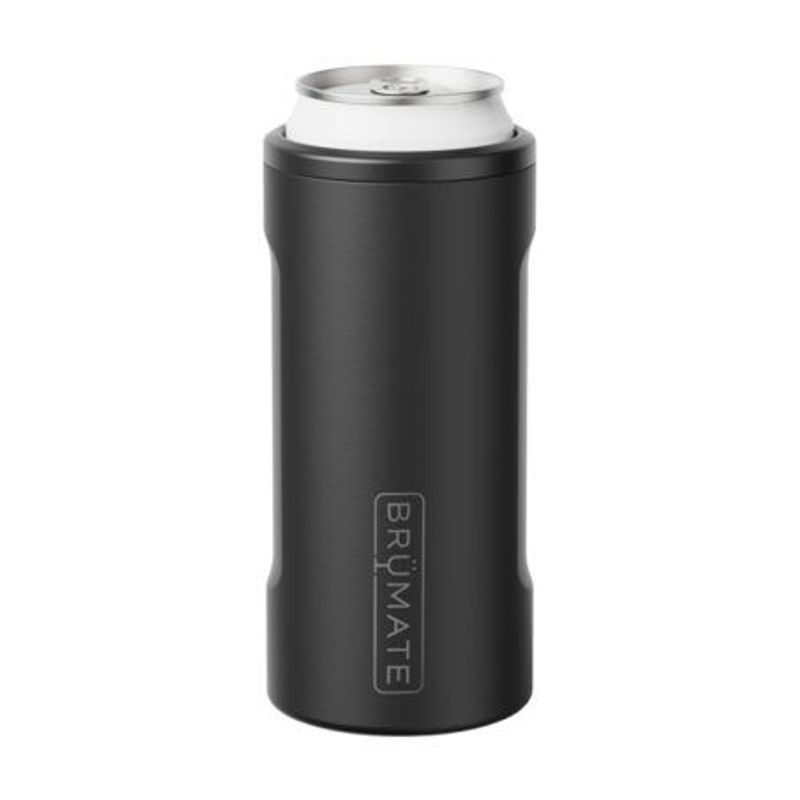 BruMate Hopsulator Slim Can Cooler in Matte Black