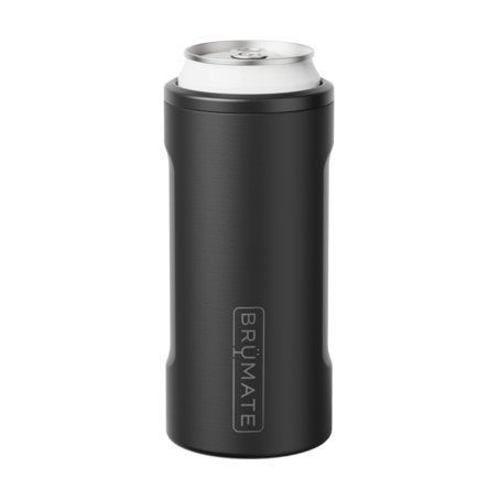 BruMate Hopsulator Slim Can Cooler in Matte Black