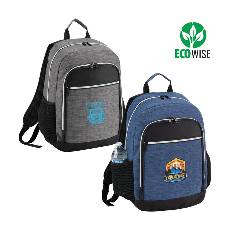 rPET Heather Laptop Backpack