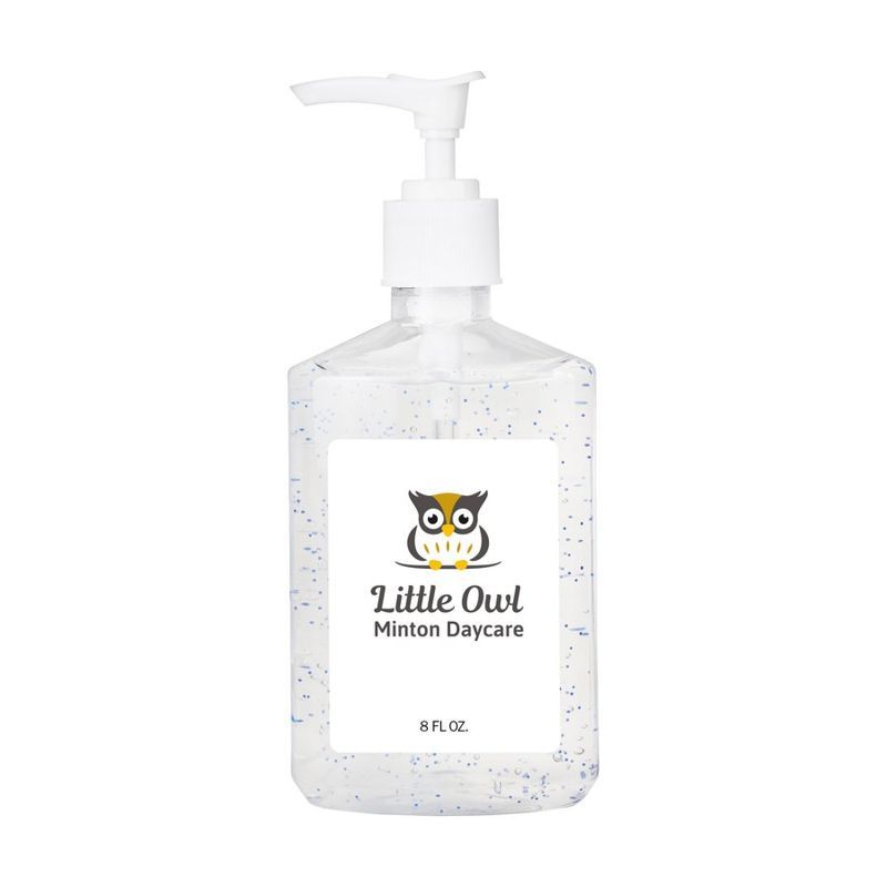 8 oz Hand Sanitizer with Moisturizing Beads