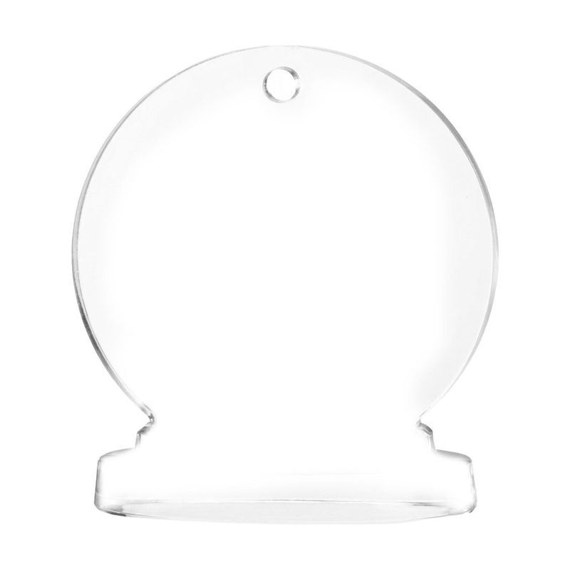 Snow Globe Acrylic Ornament