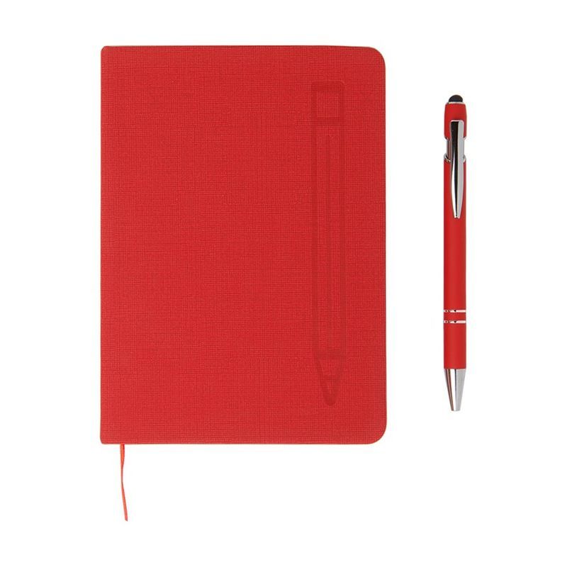 Magnetic Journal and Metal Pen Gift Set