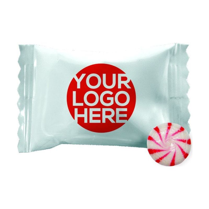 Red Peppermint Starlites with Custom Wrapper