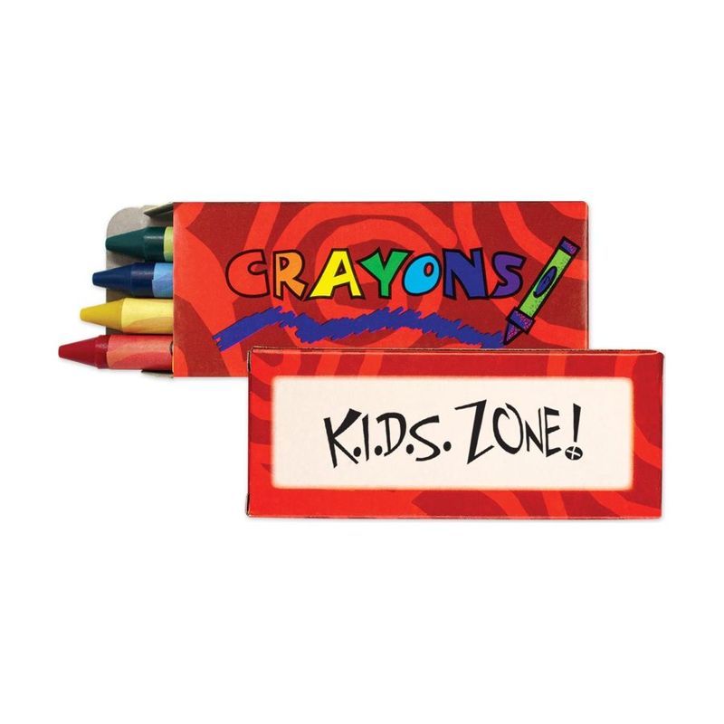 4 Pack Crayons
