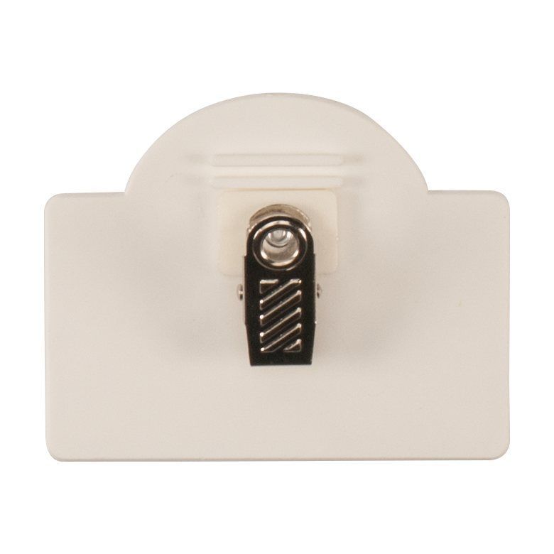 Rectangle Plastic Badge 3" x 2"
