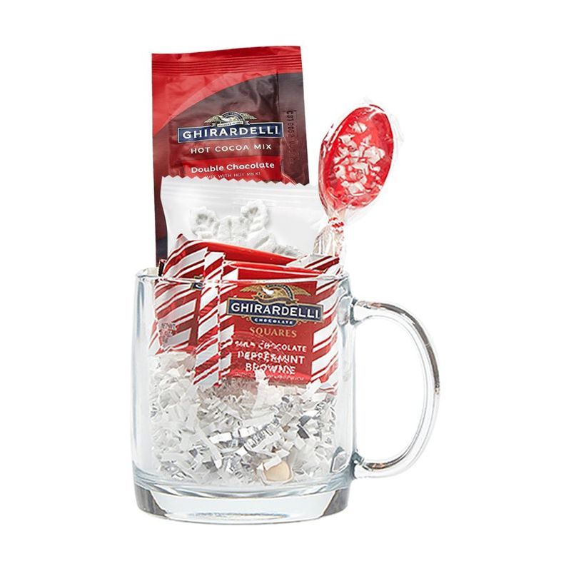 Nordic 13 Oz. Hot Cocoa and Candy Cane Gift Set
