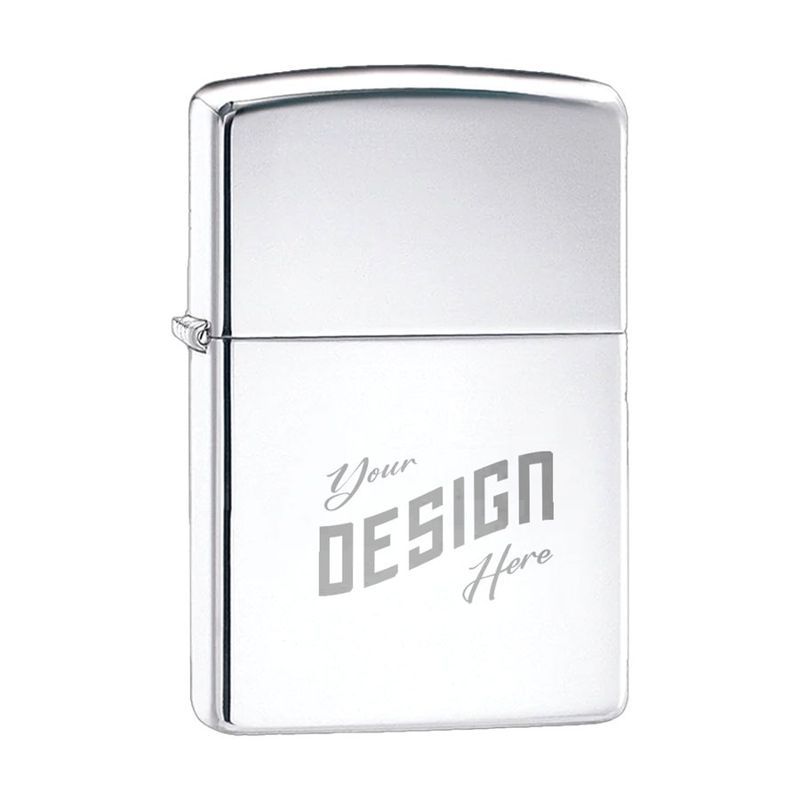 Zippo Classic Windproof Lighter, High Polish Chrome