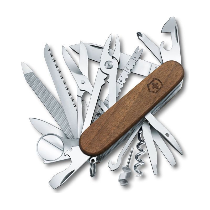 Victorinox SwissChamp Walnut Wood Swiss Army Knife