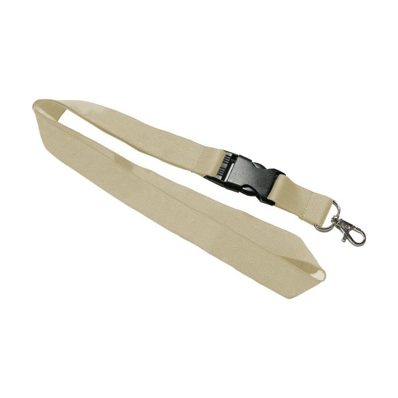 1 Inch Woven Lanyard with Detachable Buckle Release
