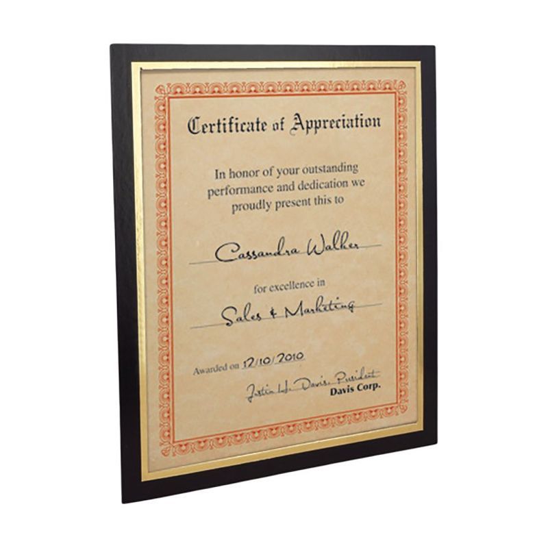 Mat Certificate Frame