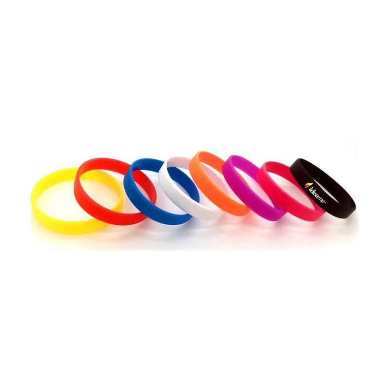 Full Color Imprint Silicone Wristband