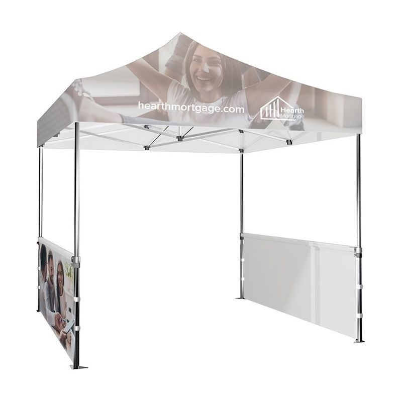Single-Sided Tent Half Wall Set, 10' x 3'
