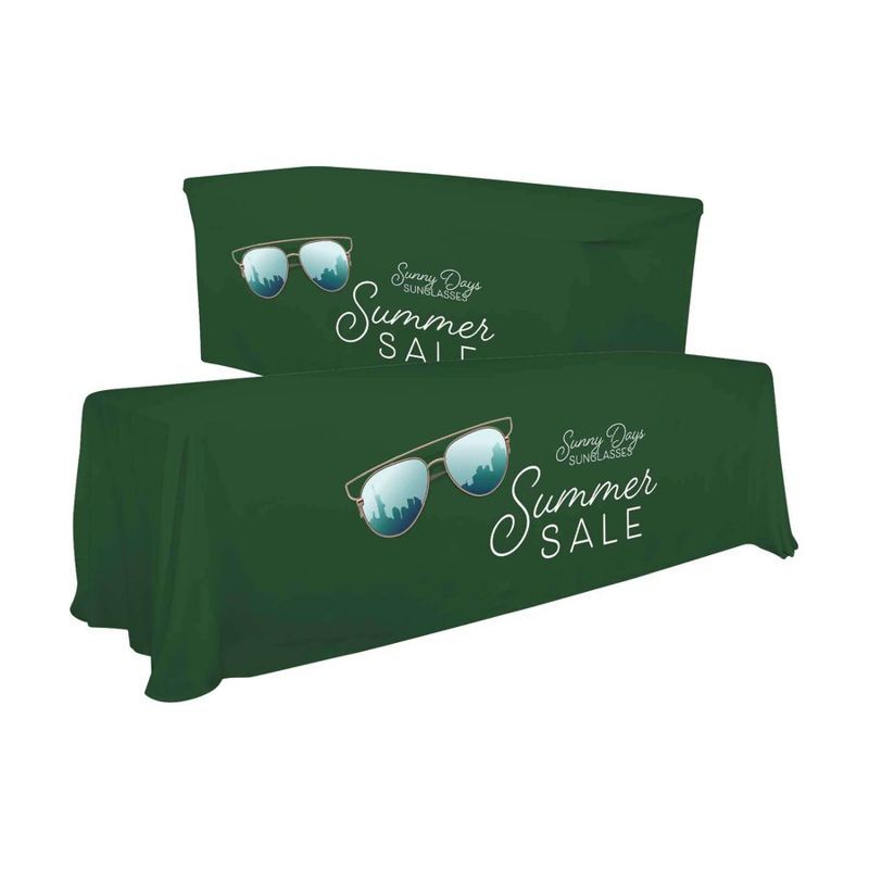 6/8 ft Convertible Table Throw, Full Color Front